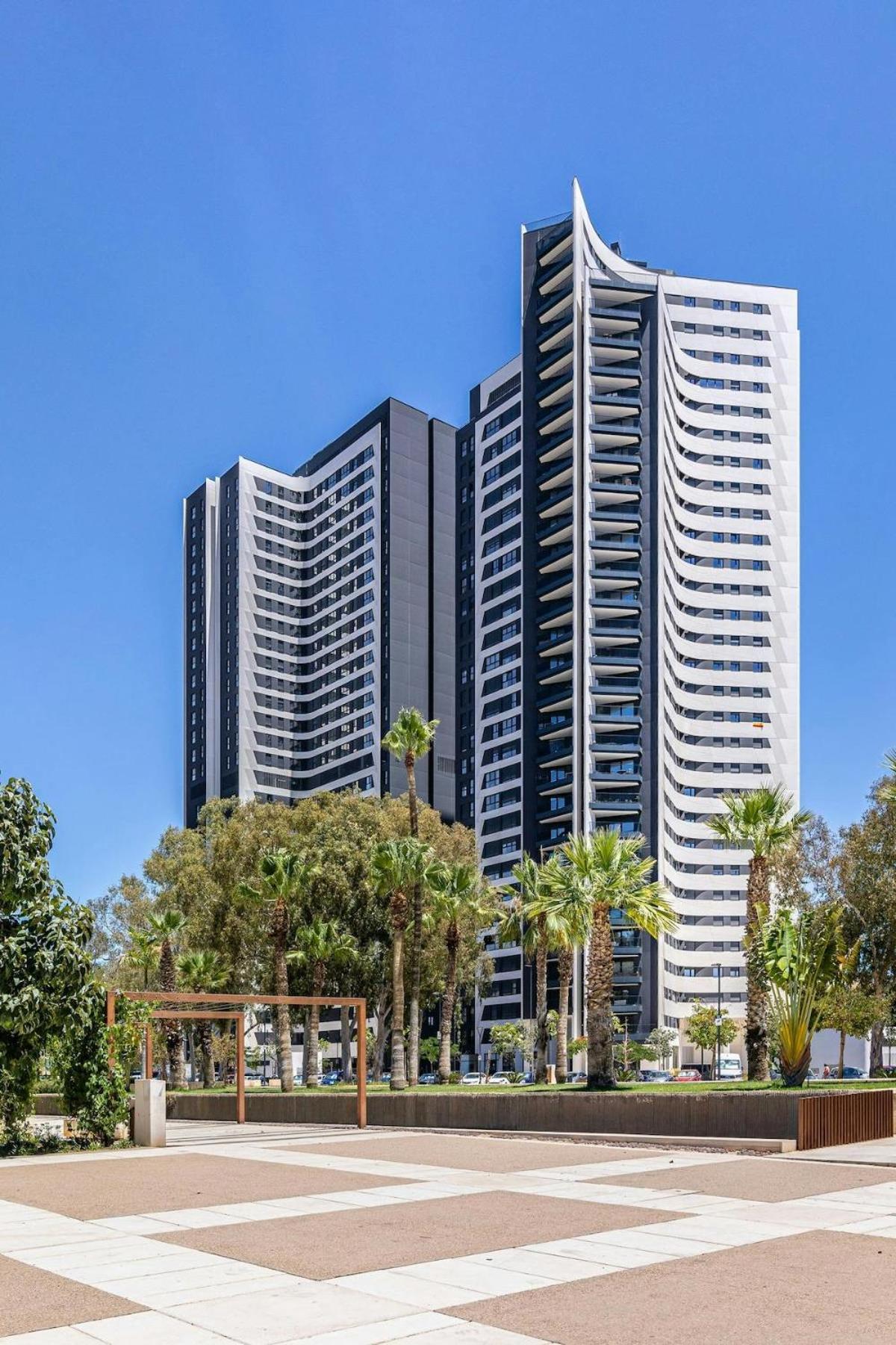 Vistas Panoramicas En Urban Sky Apartment